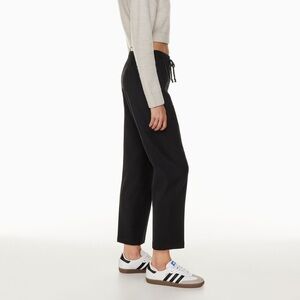Aritzia Babaton Jimmy Jimmy Straight Leg Ankle Pants Black XXS